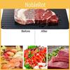 Premium Schnellauftauplatte für müheloses Auftauen von Fleisch und Obst zu Hause