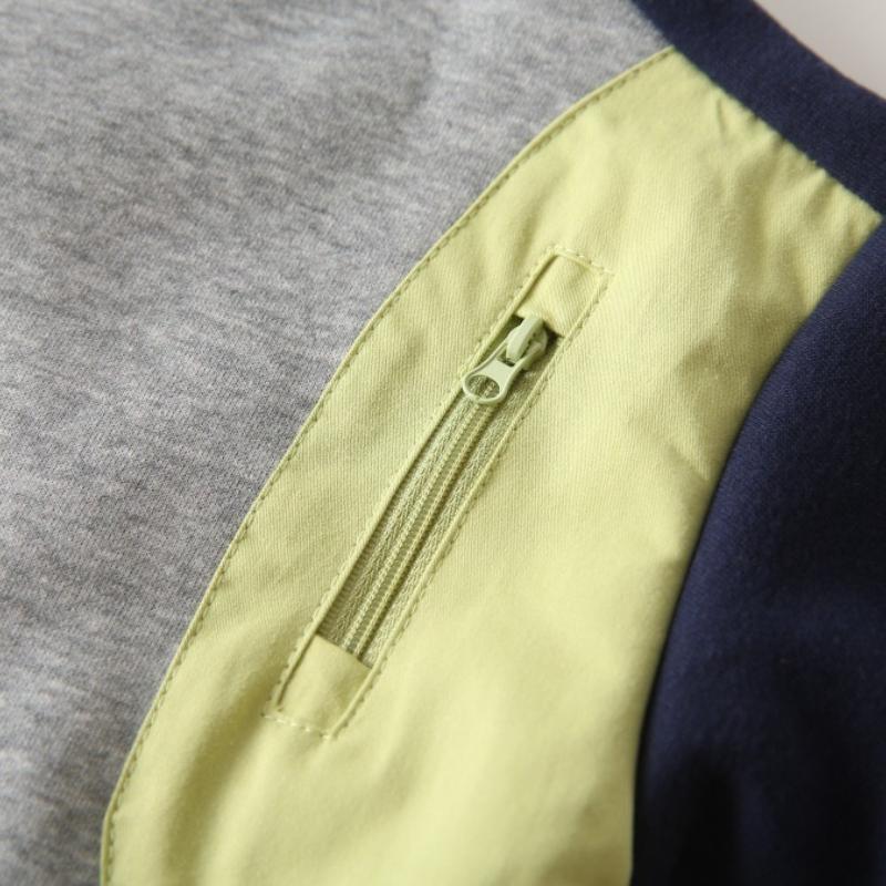 Boys Sweater Children's Clothing 2025 Autumn and Winter New Children's Sleeved Sweater Fashionable Thickened Warm Top