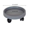 Soporte Redondo para Macetas Duradero de Alta Resistencia Anti Deformación Bandeja para Macetas de Plantas con Ruedas para Jardín Patio Herramientas de Jardinería