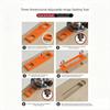 Three Dimensional Adjustable Slotting Mold Door Cross Hinge  Wooden Door Installation