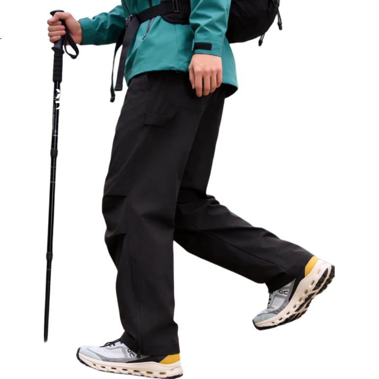 GEVAERT Quick-Dry Casual Pants Men's Trousers Summer Lightweight Loose Straight-Leg Versatile Drawstring Paratrooper Pants