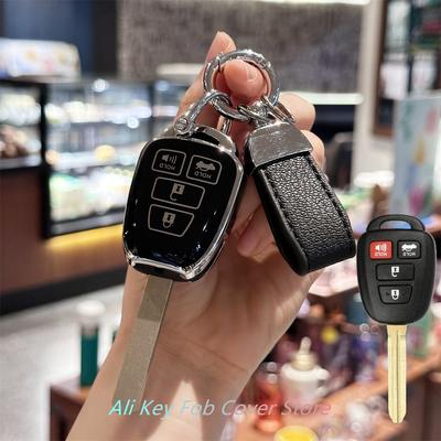 Kryt klíčenky s poutkem na klíče pro Toyota Corolla 2014 2015 2016 2017 2018 2019 Camry 2014-2017 Tacoma 2016-2018