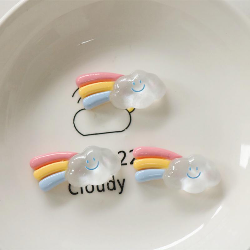 10Pcs New Cute Cartoon Mini Bear Rabbit Flat Back Resin Scrapbook Diy Jewelry Hairpin Craft Decoration Accessories A59