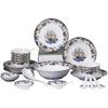 Jingdezhen Ceramic 26-Piece Dinnerware Set - Smooth Sailing