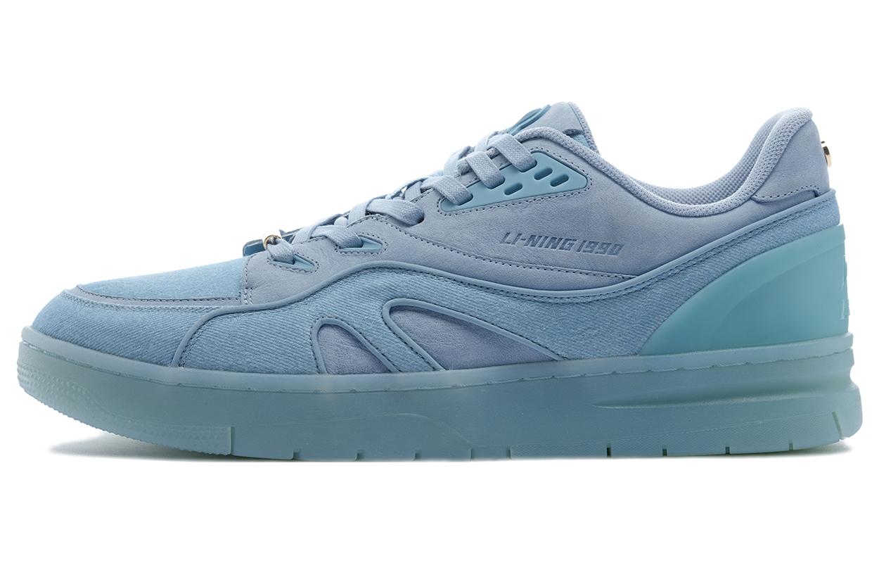 LI NING 1990 Leather Casual Slip Resistant, Abrasion Resistant, Lightweight ALHS023-1 40
