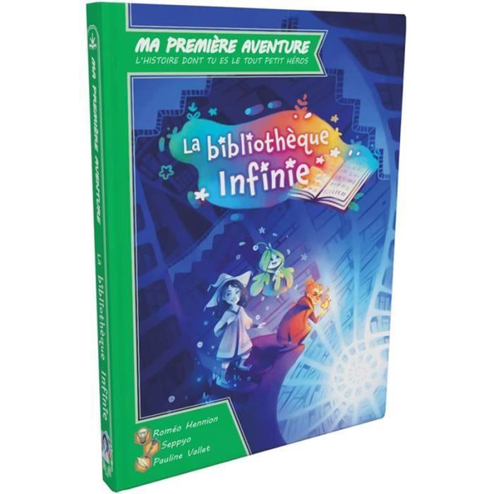 Ma Première Aventure - La Bibliothèque Infinie - Jeux de société - Jeux pour les enfants - Jeux pour apprendre