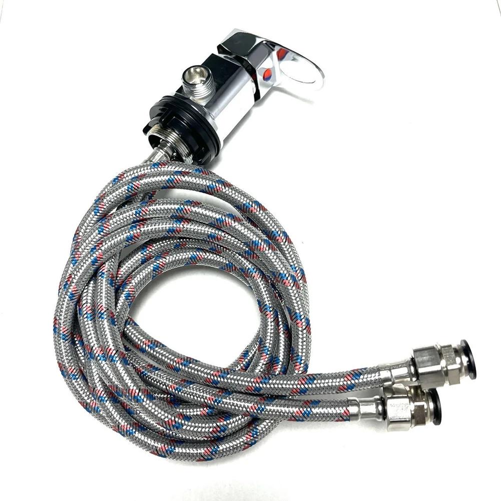 

Efficient Shower Mixer Tap for RV and Camper 1500mm Length with User Friendly Design for Easy Operation and Installation срібний