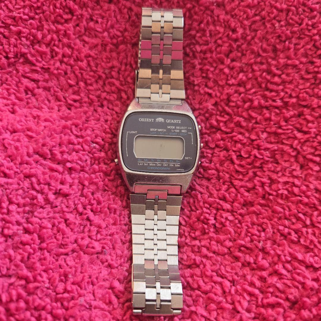 Used ORIENT QUARTZ digital watch body