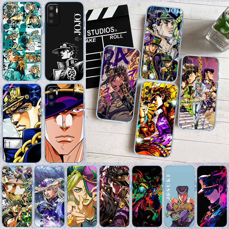 JO33 JoJos Bizarre Adventure Phone Case for Motorola E22S E7 G6 G7 G8 G9 Plus Power Play G10 G20 G04 E30 E40 E22 E20 E13 G22 G23 G Stylus Play