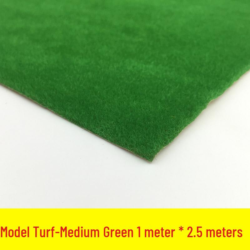 Handmade Architectural Model Turf for Outdoor Lawn and Grassland Models
