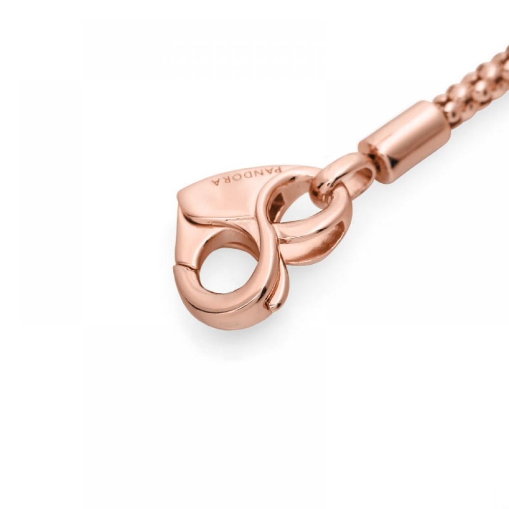 Pandora 582731c00 Moment Heart Studded Chain Bracelet