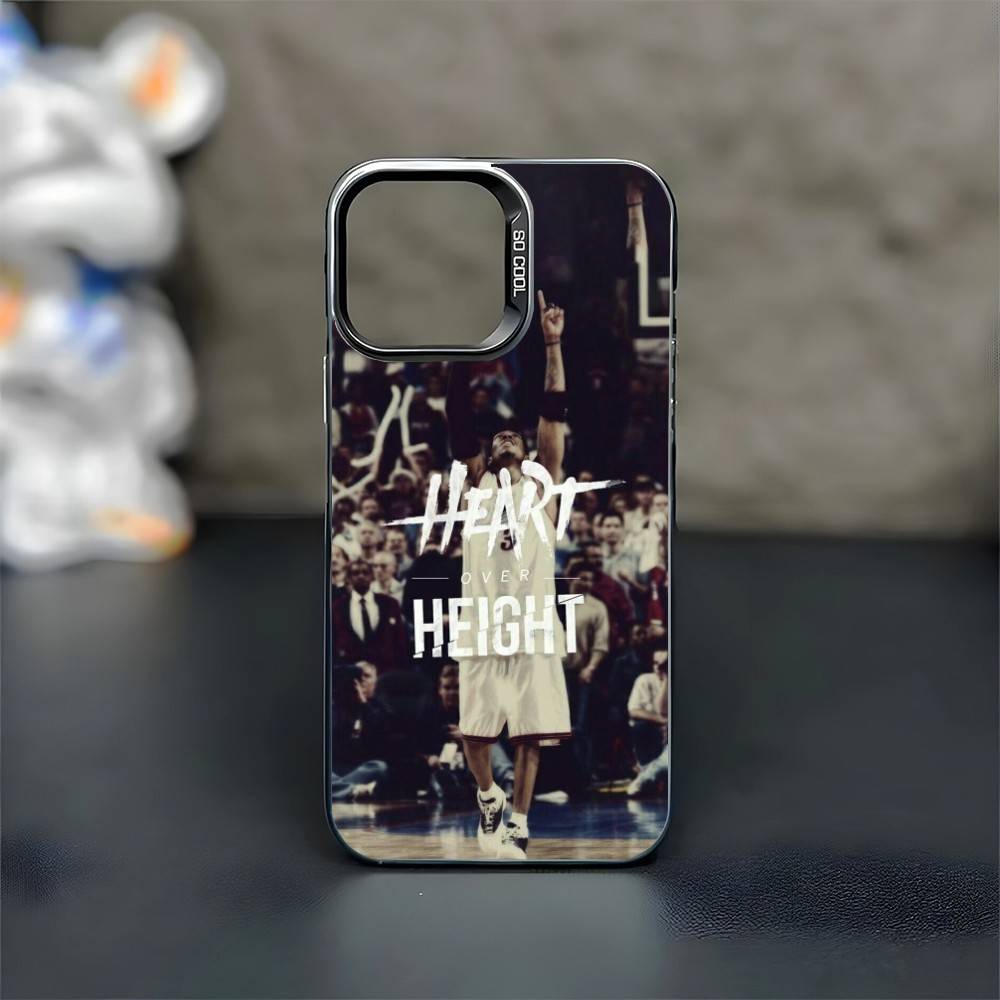 

A-Allen Ezail I-Iverson 3 Phone Case For iPhone17,16,15,14,13,12,11 Plus,Pro Max Black Matte Shockproof Cover iPhone15