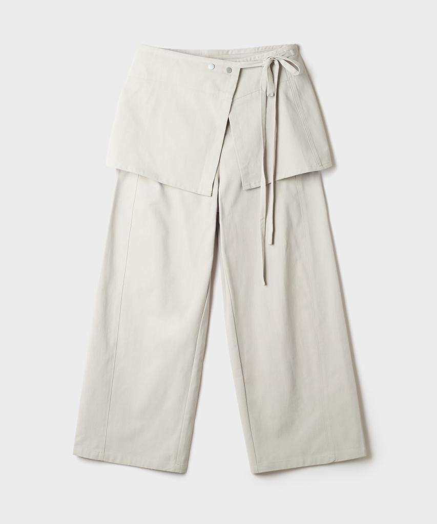 Seupao Wrap Layered Cotton Pants (Re)_Sptcg38G90