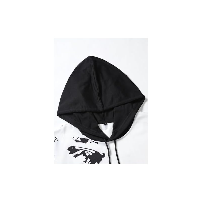 TOPLOT Unisex Woolen Blend Hooded Neck Hoodie (Hoodie-5147-M) White