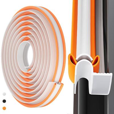 NEW 4m Casement Window Sealing Strip Windproof Soundproofing Window Weather Stripping Keep Warm TPE Insulation Strip Winter