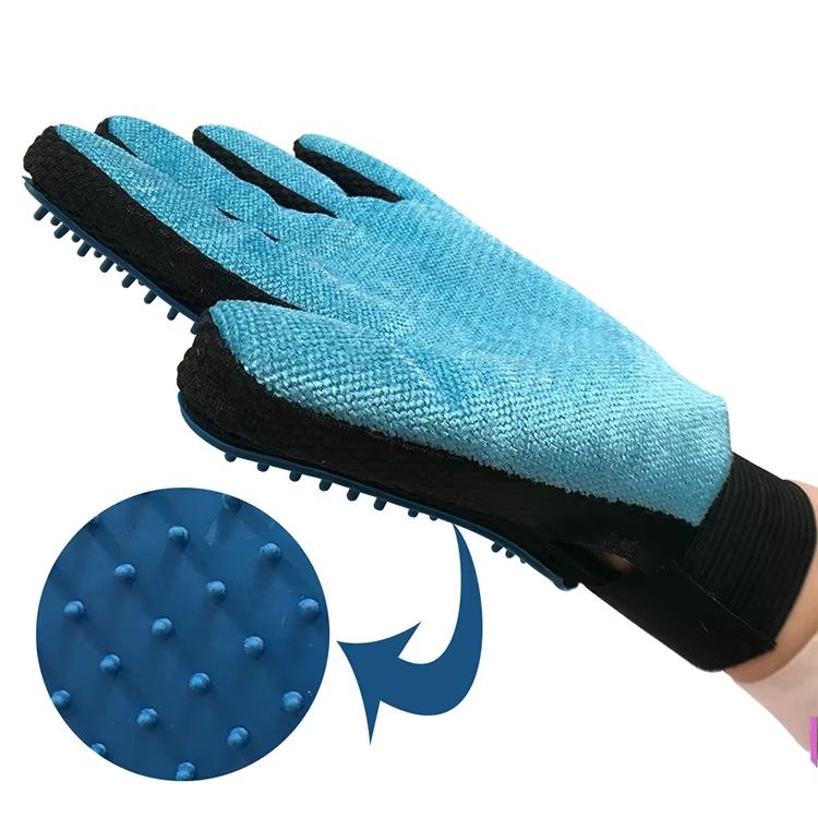 Pet Hair Removal Brush Gloves Dog Cat Hair Brush Supplies Cat Hair Removal Gloves