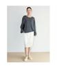 THE APERTURE [Unisex] Cash Round Knit Top Gray (Ta6751U023)