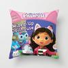 Kids Gabbys Dollhouse Gabby Cats Pillowcase 40x40cm 45x45cm  Decorative Pillows  60x60