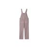 Carhartt WIP SS23 Detour Editorial Series Solid Color Casual Loose Fit Label Chest Pocket Overalls Women Overalls Dusty-Pink I030287-1CO-FH