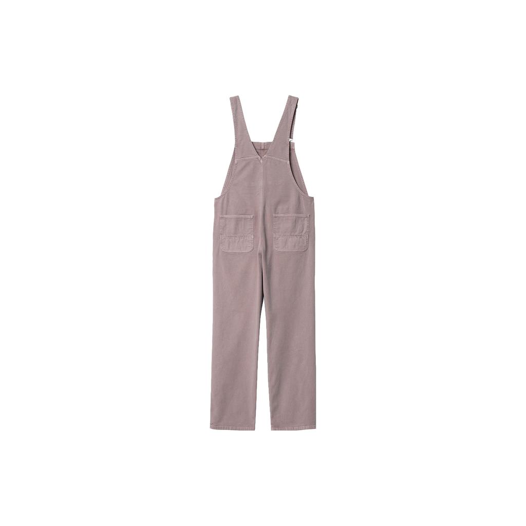 Carhartt WIP SS23 Detour Editorial Series Solid Color Casual Loose Fit Label Chest Pocket Overalls Women Overalls Dusty-Pink I030287-1CO-FH