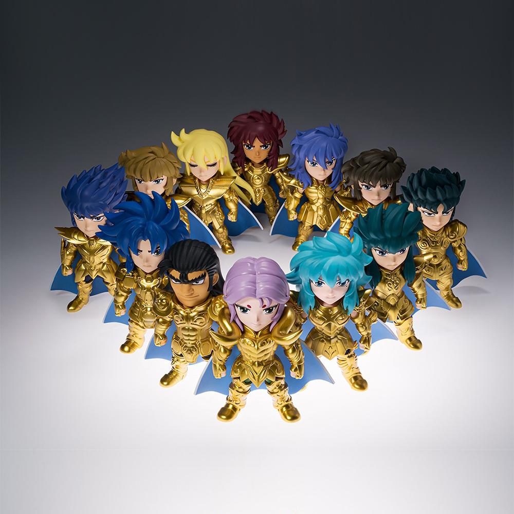Myth Cloth Leo Aiolia Aquarius Camus Cancer DeathMask Golden Zodiac Knight Action Dolls BANDAI 5Pcs Saint Seiya Anime Figure