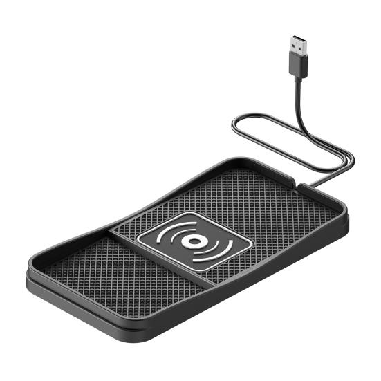Intelligent Wireless Car Charger Pad Overheat Protection Universal Compatibility 20W Fast Phone Cordless Charging Mat
