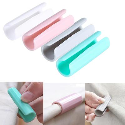 6/12Pcs Bed Sheet Clips Plastic Slip-Resistant Clamp Quilt Bed Cover Grippers Fasteners Mattress Sheets Holder For Sheets Home