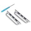 Una coppia di Adattatori Connettori in Acciaio per Apple Watch 10 9 8 7 6 5 4 46mm 44mm 40mm 42mm 38mm 45mm 41mm Accessorio Connettori per Iwatch