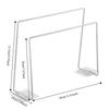 Vertical Dishcloth Drying Rack Save Space Dishrag Organizer Dish Rag Storage Rack  Countertop