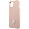 Guess Guhcp14Mpsatlp Iphone 14 Plus / 15 Plus 6.7 Różowy/Pink Hardcase Saffianotriangle Logo