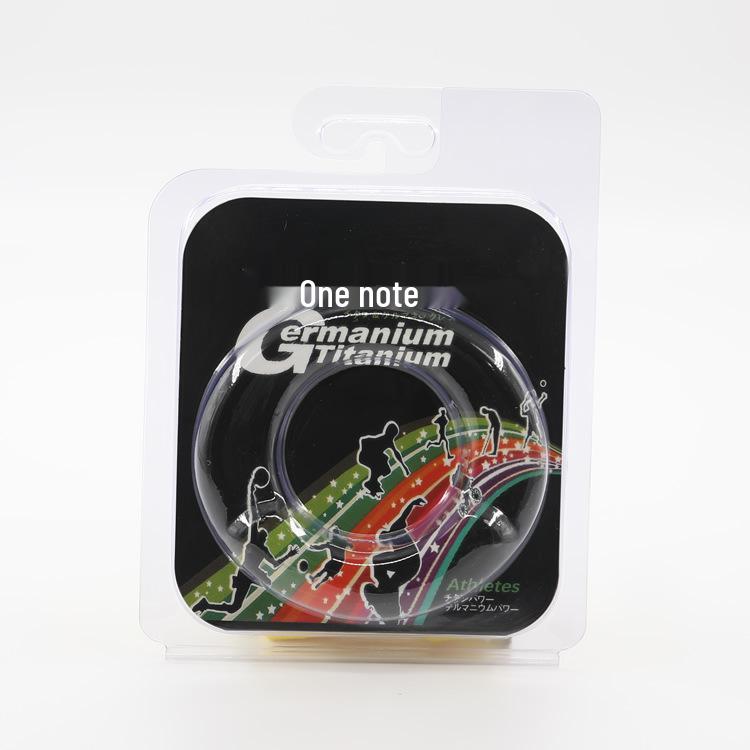 

Регулируемый водонепроницаемый антистатический силиконовый браслет с отрицательными ионами - 3D минималистичный дизайн в однотонных цветах