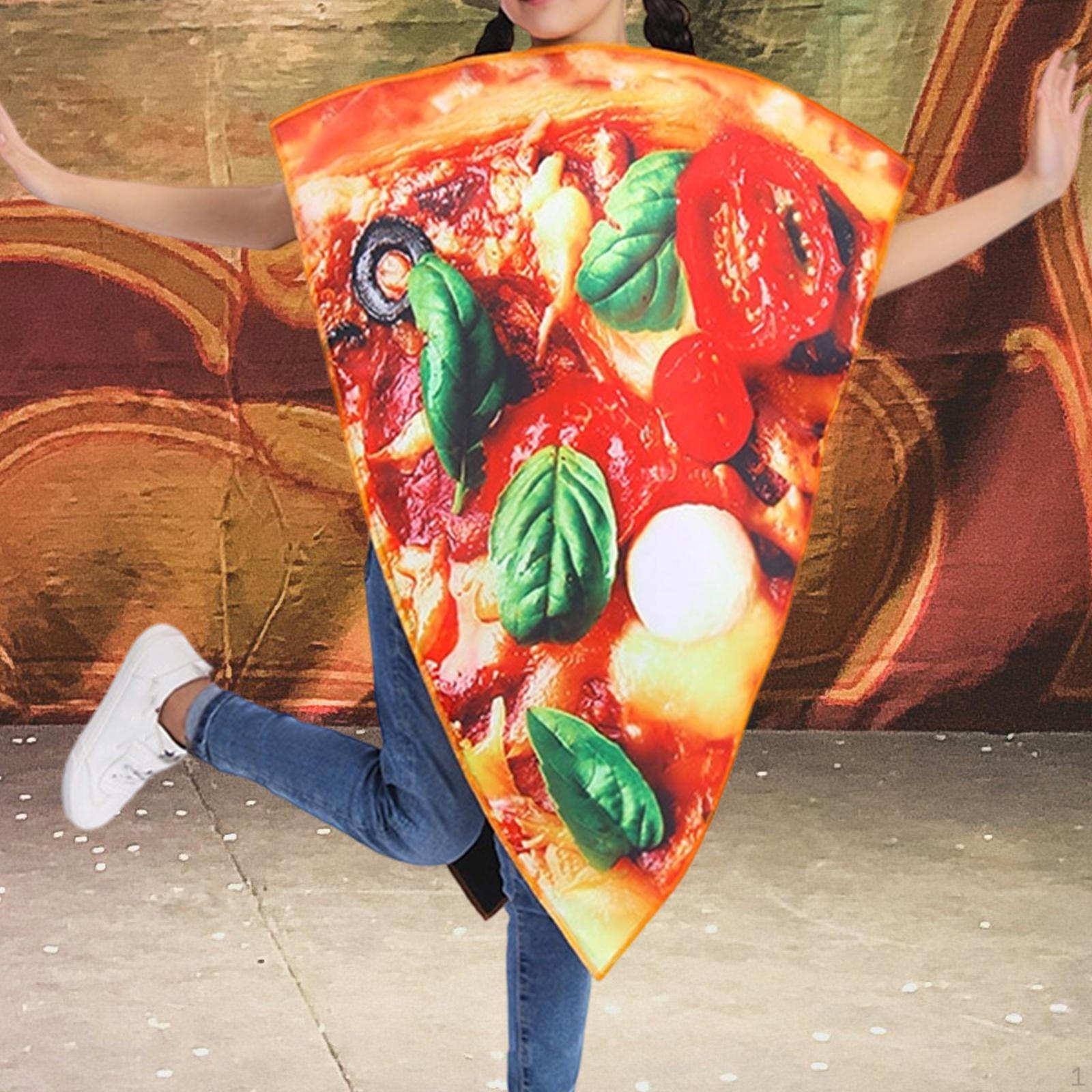 Kids Halloween Pizza Costume Unisex Fancy Dress Prop for Stage Performance Party