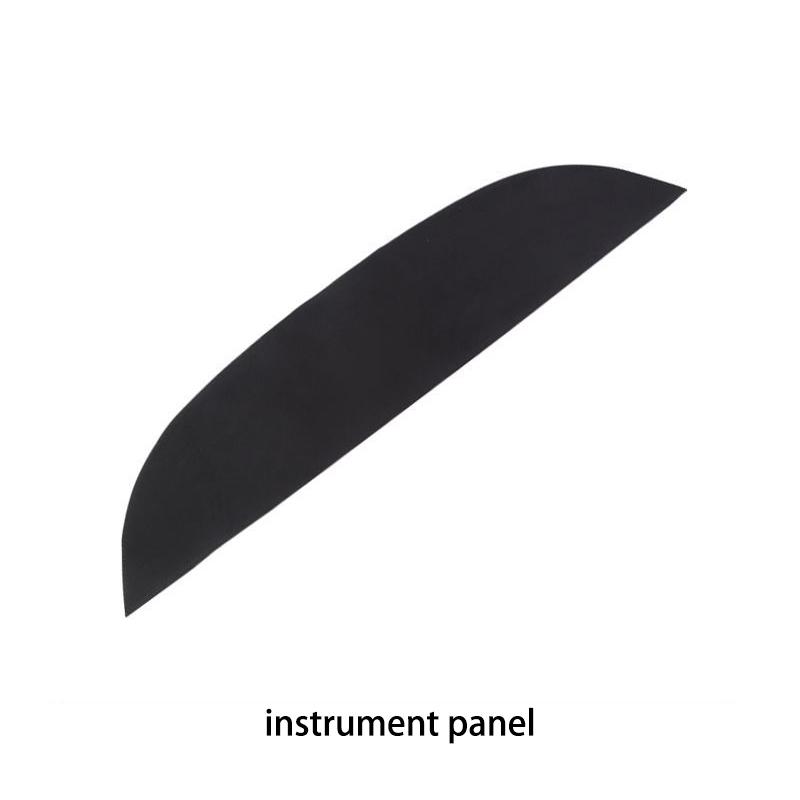 For Tesla Model 3 Car Dashboard Cover Flannel Avoid Light Pad Dash Mat Instrument Rear Window Sunshade Cover Sunshade Pad