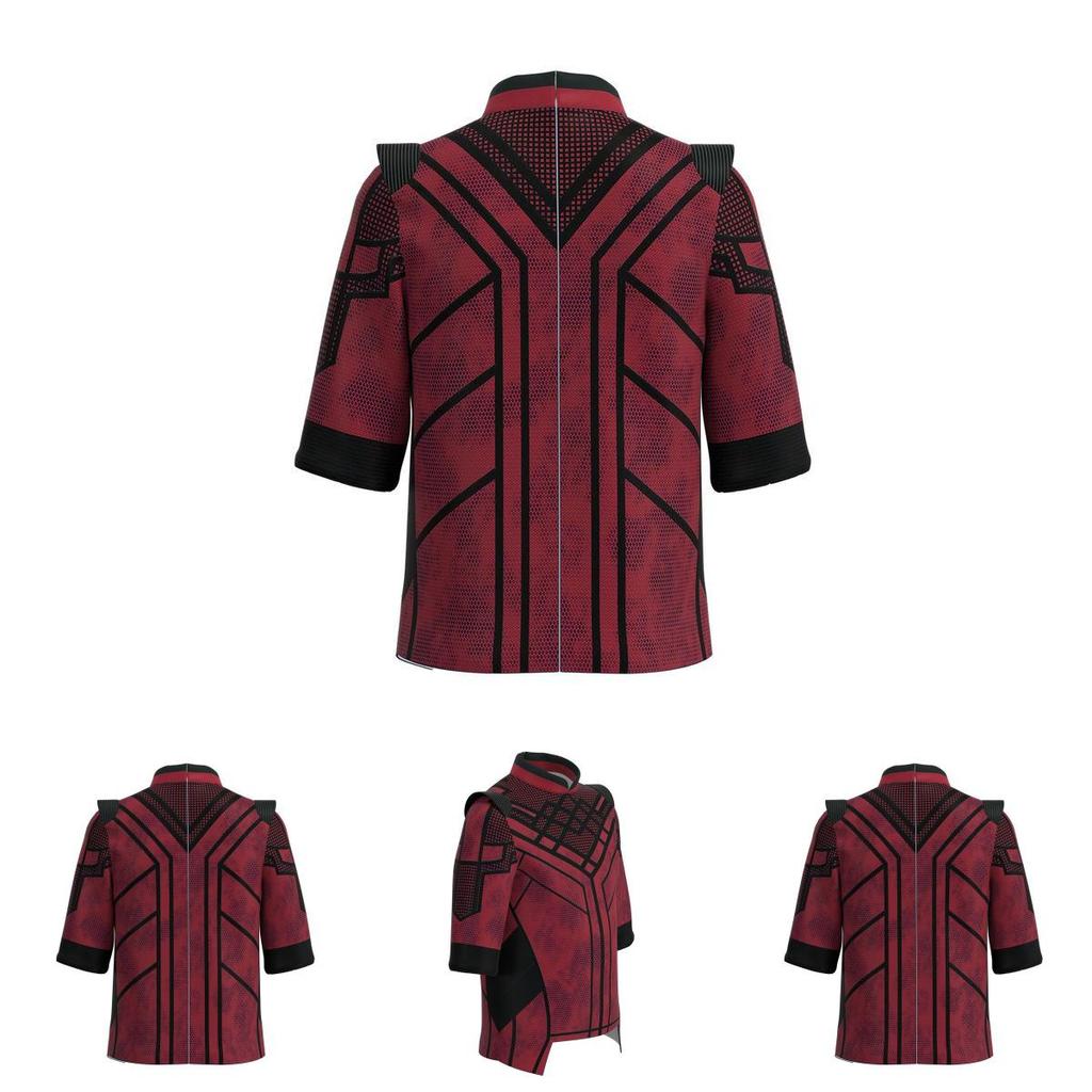 Verbluffend Shang-chi And The Legend Of Ten Rings Jas Kostuum Voor Halloween Cosplay