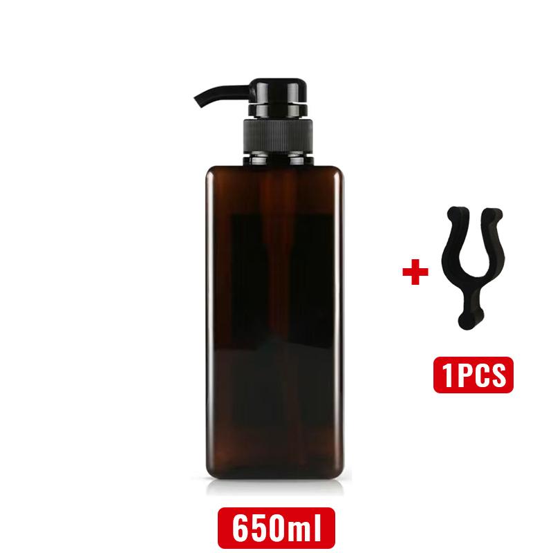 Soap Dispenser Bottle Foaming Shampoo Bottle Refillable Pump Bottle Shampoo Body Wash Lotion Bottle Foam Container For Bathroom