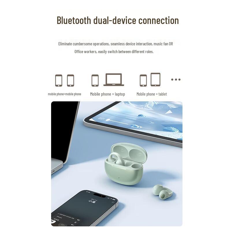 Edifier Comfo Clip Open-Ear True Wireless Earbuds