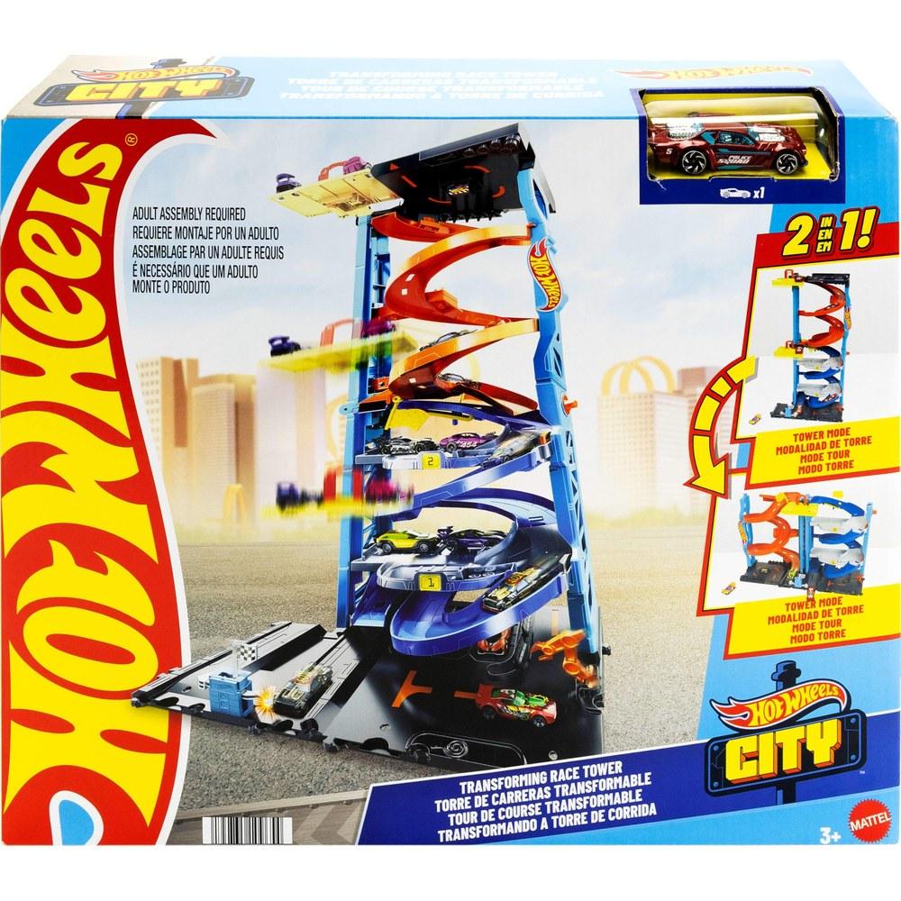 Hot Wheels Transforming Race Tower Playset