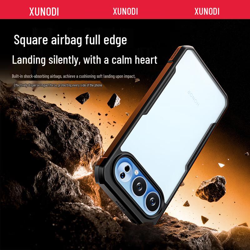 Xundd 360° Rotating Magnetic Stand Anti-Drop Phone Case for Honor