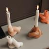 Silicones Candle Holders Molds With Unique Rope Knot Design Tapered Candlestick Making Mould For Handmade Gift And Craft