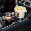 Space Saving Car Cup Holder Expander Car Adapter 2-in-1 Adjustable Multifunctional Dual Cup Holder Car Interior Accessories