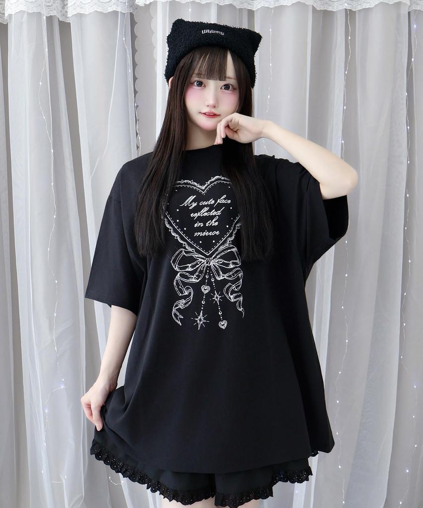 WEGO My Face Lovely Tea Size F Black Women's