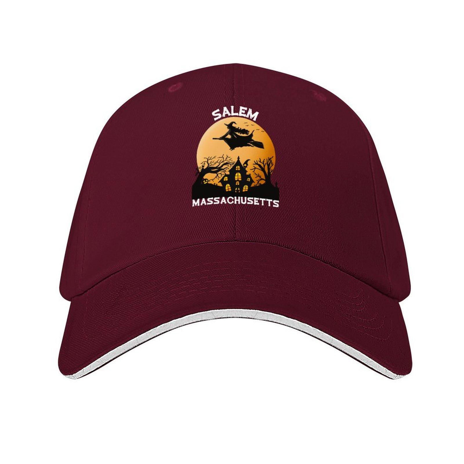 

Salem Ma Baseball Cap Sunhat F Golf Wear Sun Cap Boy Child Womens