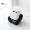 Luxury Style Headphone Stand 3D Printed Pillow-Shaped Stand, Cute Desk Organizer Holder for Earbuds Brown Charging Case, Anti-Slip Stable Display