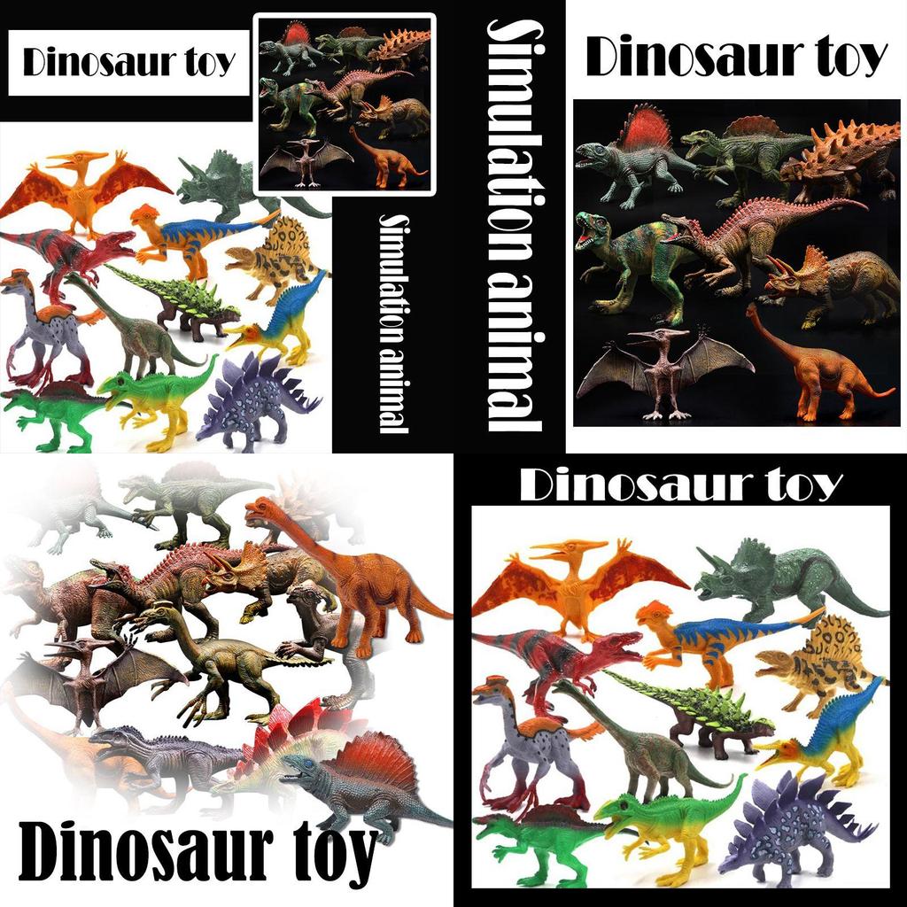 Eco-friendly Simulation Dinosaur Toy Model Perfect For Gifts And Collecting