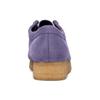 Clarks Originals Wallabee Retro Casual Shoes Women sneakers Purple 261865424
