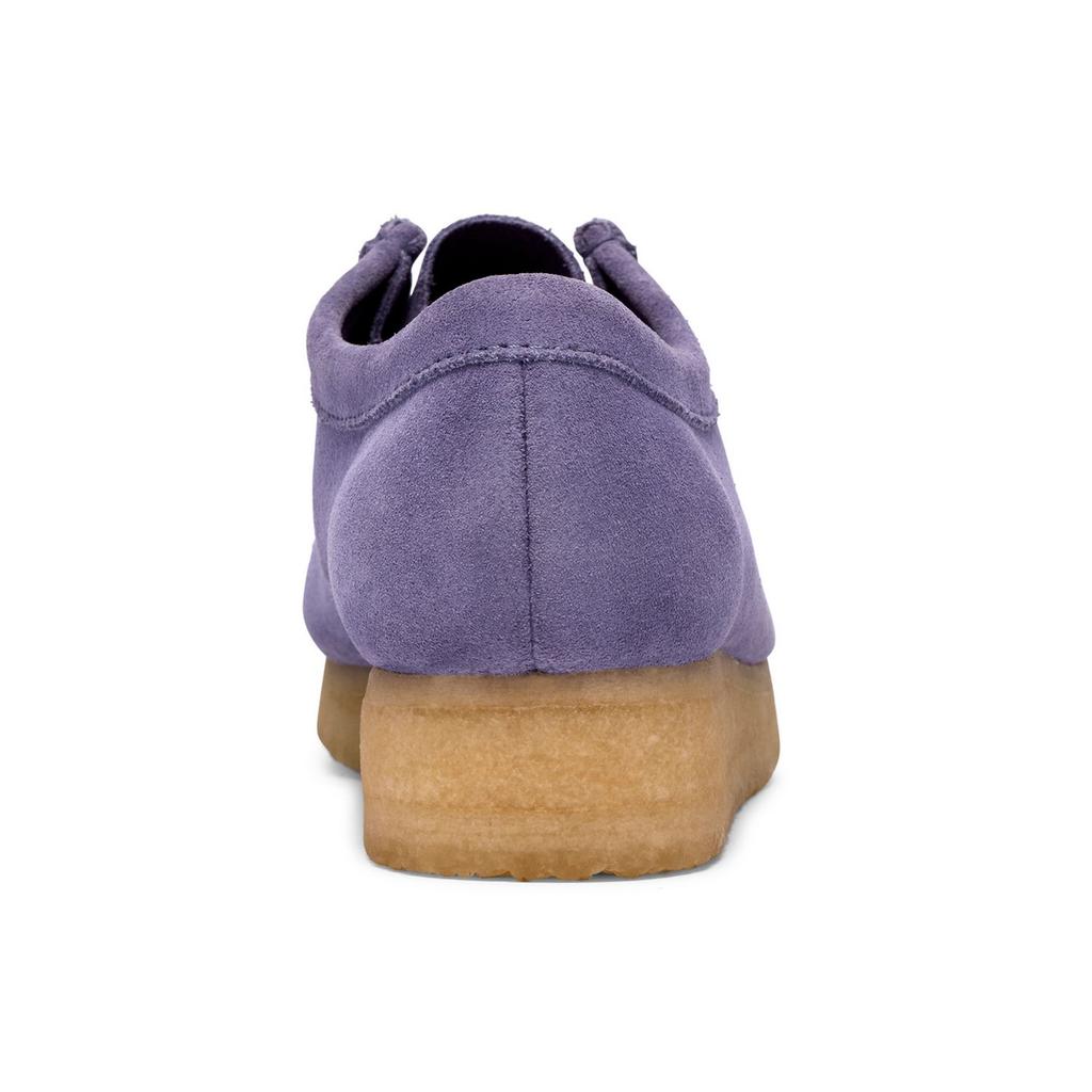 Clarks Originals Wallabee Retro Casual Shoes Women sneakers Purple 261865424
