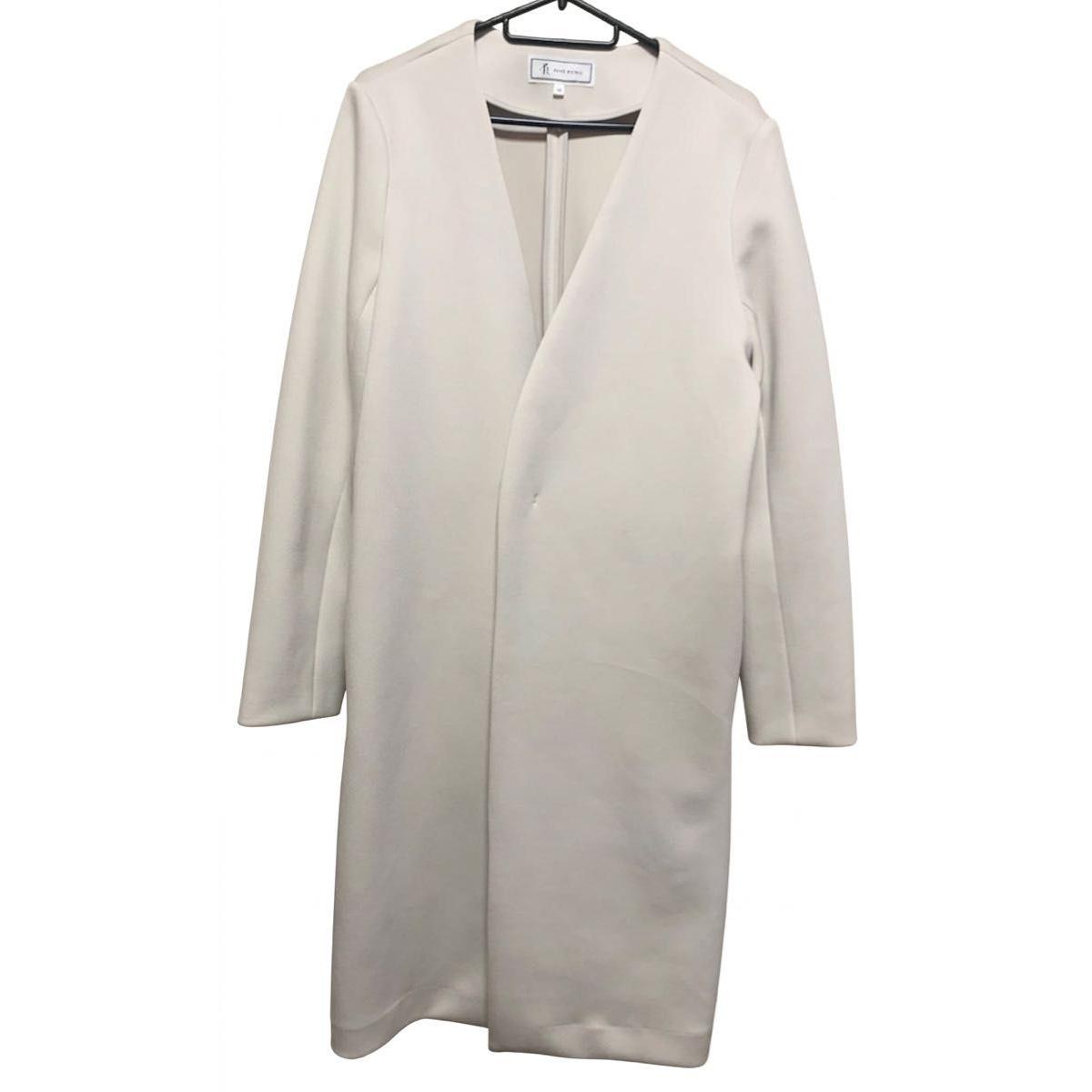 ROPE PICNIC white long coat 38