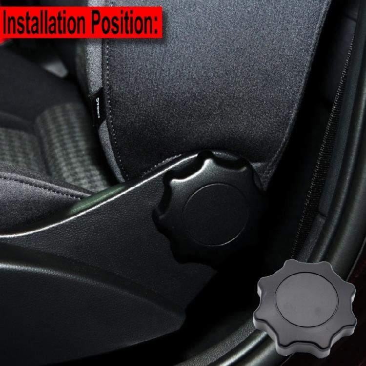 Car Seat Adjustment Black Knob For Golf 1J0881671F