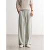 HAUT TON Men's Lightweight Casual Drawstring Straight-Leg Pants
