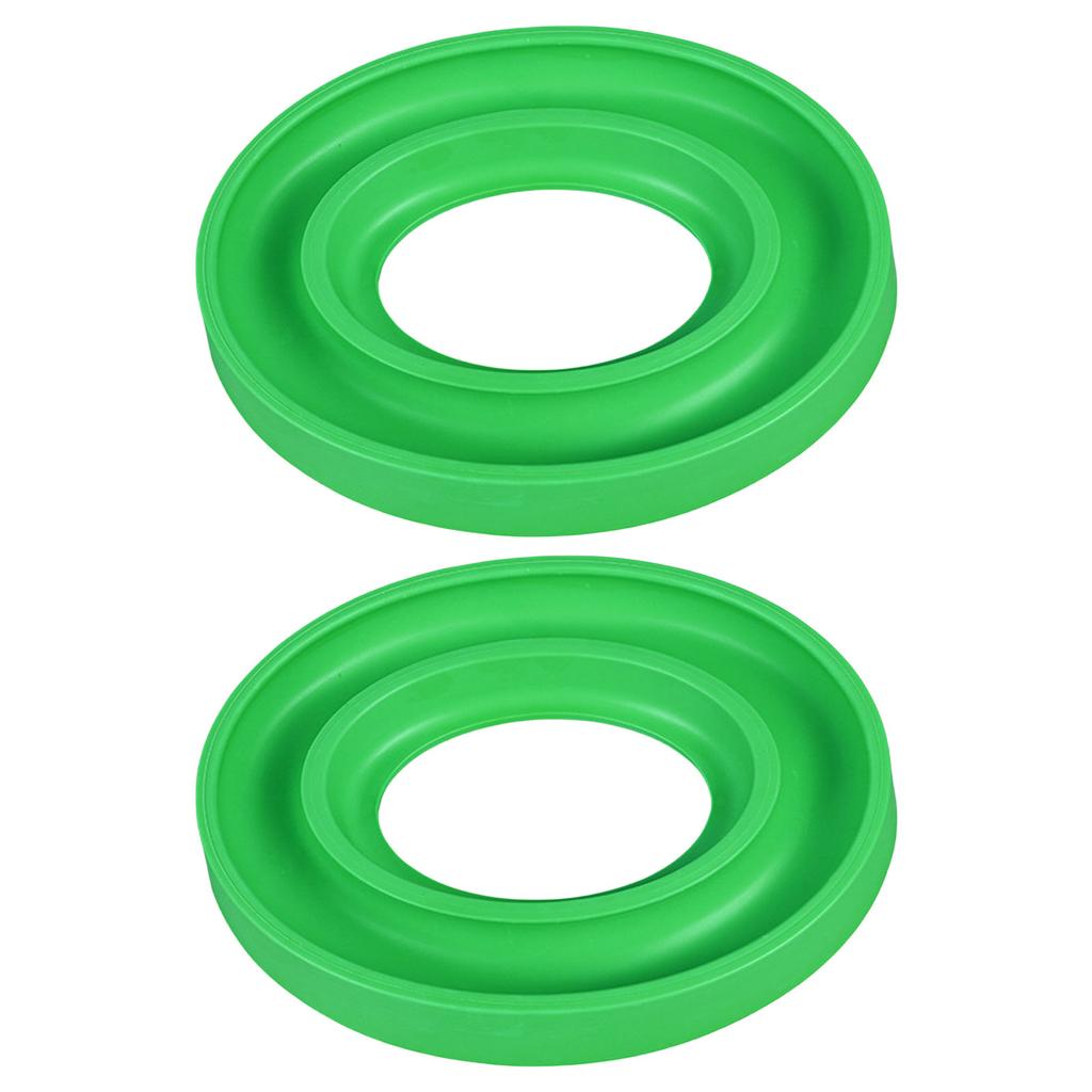 2Pcs Bobbin Holders Rings Flexible Silicone Bobbin Organizers Holders Bobbin Storage Case Sewing Thread Bobbins Case